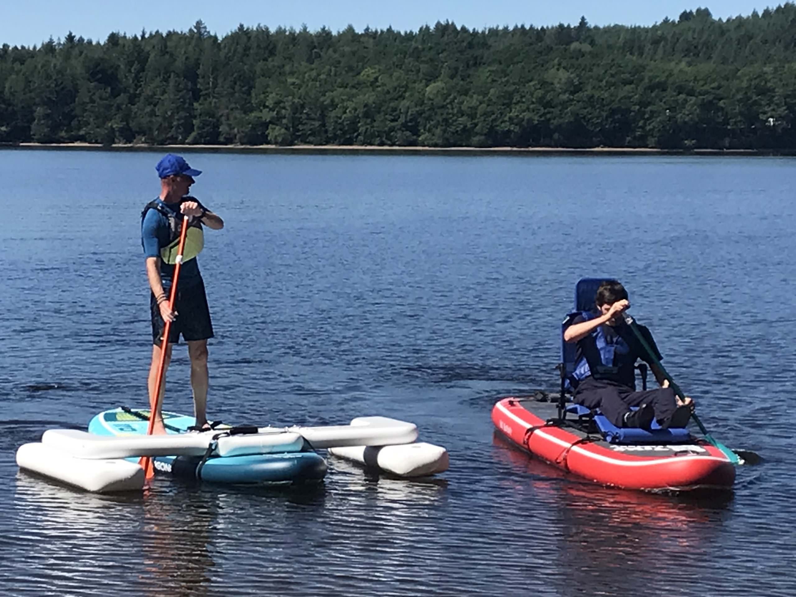 En Corrèze, le paddle accessible à tous ! Développement EDF, une rivière, un territoire tulle